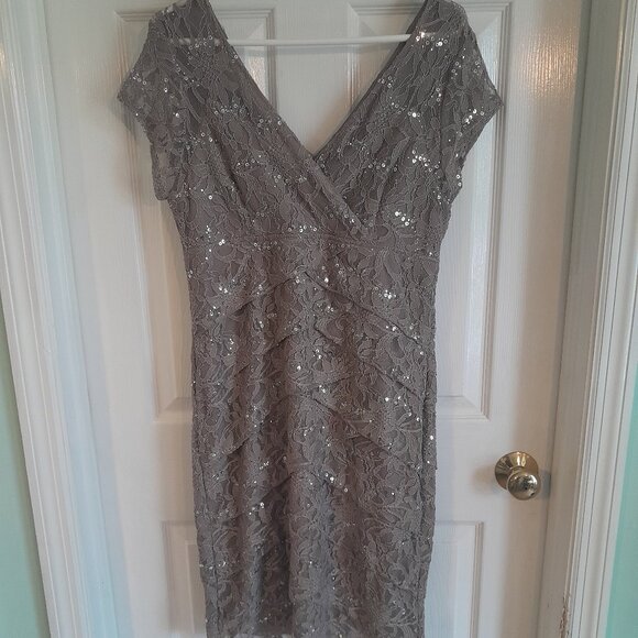 "Scarlet Nite"  Cocktail Dress sz 12 - Picture 1 of 7